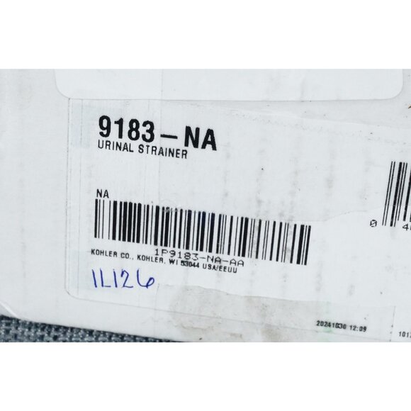 KOHLER Stainless Steel Beehive Grate Urinal Strainer K-9183-NA - Picture 9 of 10